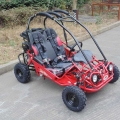 Gas mini Go Kart para niños con reverso rojo 