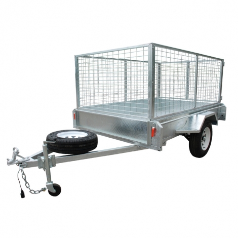 Galvanizado 5 x 8 Caja remolque